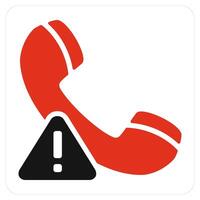 Call Maintenance and calling icon concept vector