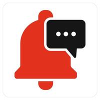 Message Notification and notification icon concept vector