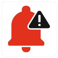 Alert and warning icon concept vector