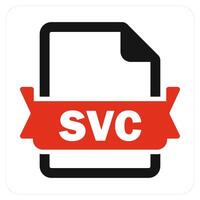 SVG File and files and folders icon concept vector