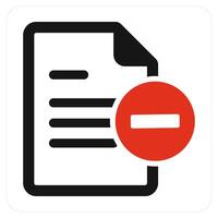 Right Document and right icon concept vector