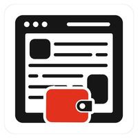 Online Payment and pay icon concept vector