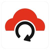 Update Cloud and data icon concept vector