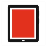 Tablet and mobile icon concept vector