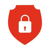Security Lock and locked icon concept vector