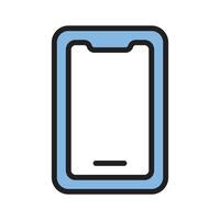 Get this creatively designed smartphone icon in modern style vector