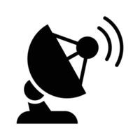 Satellite dish for receiving and transmitting signals for communication vector