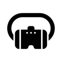 An amazing icon of vr goggles, ready to use vector