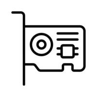 Computer motherboard, representing the central hub for electronic circuits vector