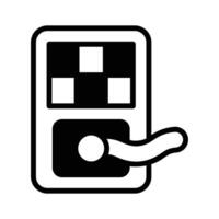 Get this amazing icon of digital lock in modern style vector