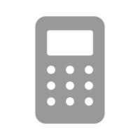 Calculator icon for financial, educational, or mathematical calculations vector