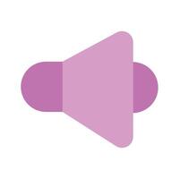 A speaker symbolizing sound, announcements, or broadcasting vector