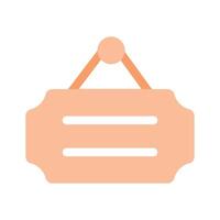 Get this amazing icon of signboard in modern style vector
