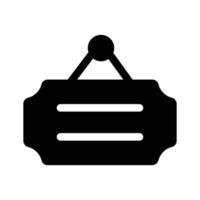 Get this amazing icon of signboard in modern style vector