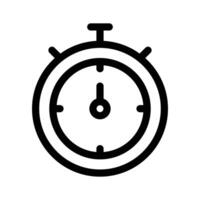 Stopwatch symbolizing time, countdown, or tracking activities vector
