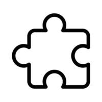 Puzzle piece , problem solving, complexity, and fitting together vector