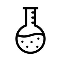 Science, experiment, chemical studies, flask icon in modern style vector