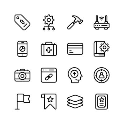 Get this amazing user interface icons set, ready to use