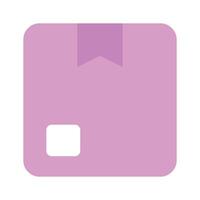 A package box symbolizing delivery, shipping, or packaging vector