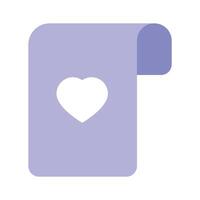 Beautiful designed wishlist icon in trendy style vector