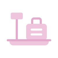 A checkout counter representing payment or the process of purchasing items vector