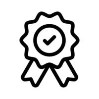 Grab this modern design icon of quality badge in trendy style vector