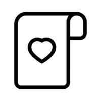 Beautiful designed wishlist icon in trendy style vector