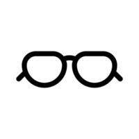 A pair of eyeglasses symbolizing vision, eyewear, or fashion vector