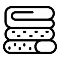 Orthopedic mattress layers showing comfortable structure vector