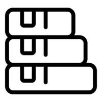 Stack of cardboard boxes ready for shipping storage or delivery vector