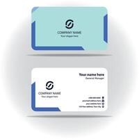 Professional Business Card Template for Branding and Networking vector
