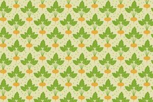 Beat-root vegetables pattern background vector