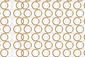 Pattern with overlapping circles on white background illustration vector