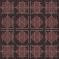 Dark brown geometric Seamless pattern. Abstract geometric Pattern. Geometric tile. vector
