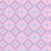 Pink and purple geometric seamless pattern. Abstract geometric pattern. Geometric tile. vector