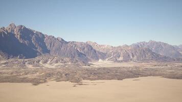 Aerial View of Mountain Range video