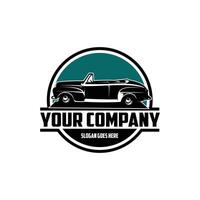 Greased lightning isolated white background side view. best for logos, badges, emblems, icons, available in eps 10. vector