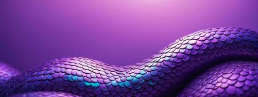 3d rendering of a purple snake skin photo