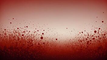 Blood splatter background with red splatters photo