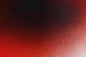 A red and black background with a black and white image photo