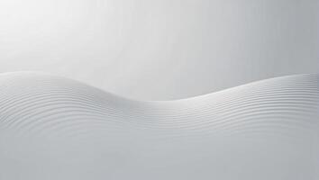 An abstract wave pattern on a white background photo