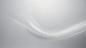 Abstract white background with a wave photo