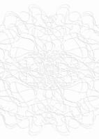 Abstract scribble lines elegant white background vector