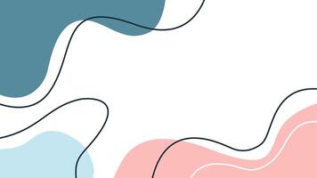 Abstract background with wavy lines vector