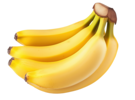 Fresh and vibrant bananas nestled together for a healthy delight png