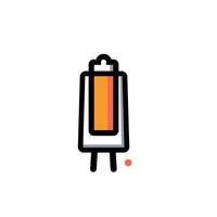 Board icon design with full color style with black lines, suitable for design drawings and design needs vector