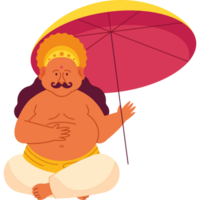 king mahabali of hindu mythology png