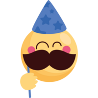 verjaardag emoji viering png