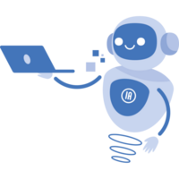 ai server and robot technology png