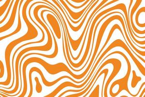 Caramel twisted stripes pattern. Abstract psychedelic candy colored background. Salted caramel sweets design print vector